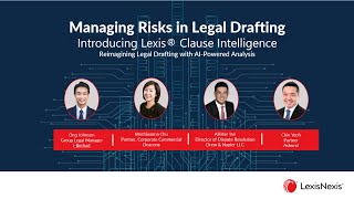Lexis® Clause Intelligence - Managing Risks in Legal Drafting Webinar