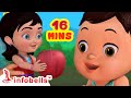 பொம்மை பாப்பா ஊட்டிடுமாம் குட்டி பாப்பா சாப்பிடுமாம் | Tamil Rhymes for Children | Infobells