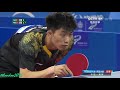 zhou kai vs ro hyon song mt final 2019 world military games