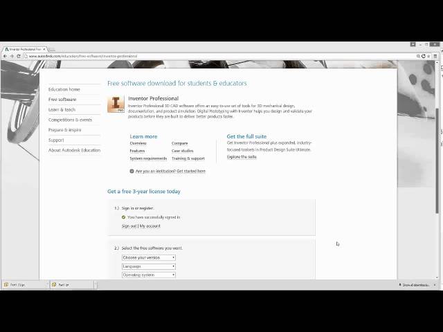 Autodesk Inventor Professional 2016 Student Terraenas