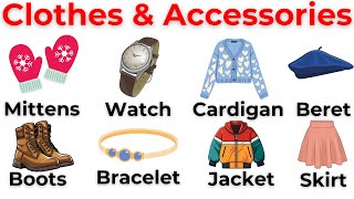 LEARN English CLOTHING Vocabulary | Must-Know FASHION Words \u0026 ACCESSORIES| English Vocabulary