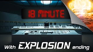 18 min Exploding Missile Digital Countdown Timer