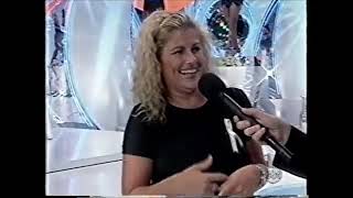Patricia Opik Pelada no programa do GUGU SBT 1999
