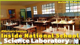 A Tour Inside High School Science Laboratory, Chemicals, Practicals (Unscripted) #mainaslounge