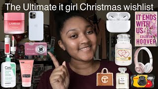 The Ultimate it girl Christmas wishlist // Christmas gift guide 2022