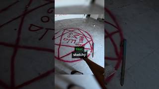 Biker Find Pentagon Ritual !😱