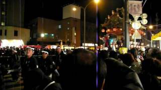 2007秩父夜祭　上町屋台秩父駅進入①