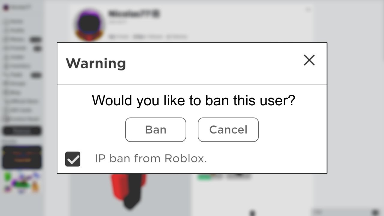 Roblox Will BAN You For This (WARNING) - YouTube