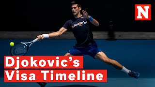 Why Did Australia Cancel Novak Djokovic’s Visa? A Timeline To The Australian Open