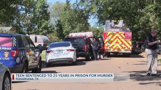 Texarkana teen sentenced for murder of fellow Texas HS student