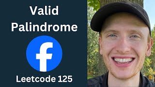 Valid Palindrome - Leetcode 125 - 2 Pointers (Python)
