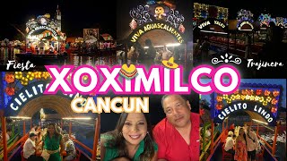 MEJOR fiesta en trajineras - Xoximilco- Cancun, México- Guia y recorrido completo!