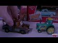 7 piston cup racing tractors disney pixar cars 3 mattel clutch aid shiny wax rev n go diecast review