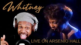 Whitney Houston - All The Man That I Need (Live on The Arsenio Hall Show 1990)  | Reaction by ESJAE