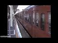 【1997年 懐かしい映像 049】ＪＲ（国鉄）武蔵野線 オレンジバーミリオン 低運転台 高運転台 103系 2005年運行終了 2024年現在103系 49両現役！【1000回再生で次の動画アップ】