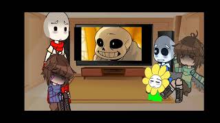 ||undertale(almost of them) react to stronger than you remake||Eclipse||