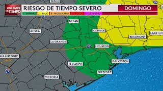 Tras el paso de tiempo severo llegan temperaturas heladas a Houston por un frente ártico