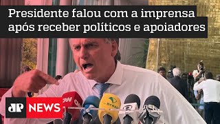 Bolsonaro sobe o tom contra Lula e Alexandre de Moraes