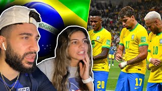 Americans Watch The Future Of Brazilian Football (Neymar, Vinicius Jr, Raphinha, Antony) 2021!