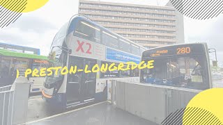 Full route 1 Preston to longridge stagecoach mcsl