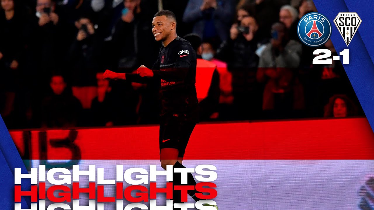 HIGHLIGHTS | PSG 2-1 ANGERS - YouTube