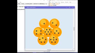 Painting Dragon Ball Z Using Python-Turtle Art By @FullStackArtist |Learn python #dragonballsuper