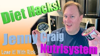 Diet Hacks! Jenny Craig, Nutrisystem alternatives using the Lose it! app