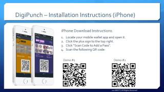 DigiPunch Mobile Punch Card Loyalty Solution