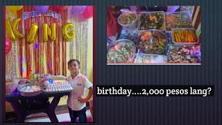 2,000.00 Birthday handa/