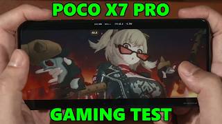 Gaming test - POCO X7 Pro with MediaTek Dimensity 8400-Ultra!