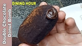 Donuts Recipe By Dining Hour|Chocolate Donut Recipe|Easy Recipes|How to make Donuts
