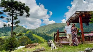 ELES DEIXAM O LUXO DA CIDADE PRA MORAR NUM PARAÍSO NAS MONTANHAS DE MINAS