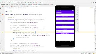 Android Java - Implicit Intent and Explicit Intent Practical Demo