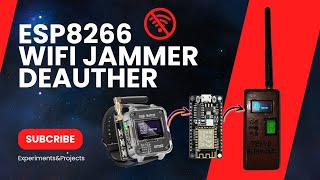 How to Make a WiFi Deauther with ESP8266 | Ethical Hacking Tutorial #esp8266