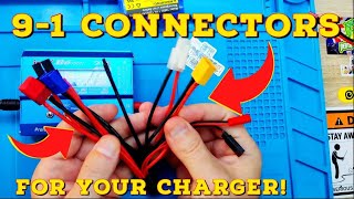 9 in 1 Battery Charger Connectors!