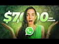 This Guy is Earning $7000/Month on WhatsApp