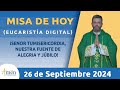 Misa de Hoy #PadreCarlosYepes  | Jueves 26 Septiembre de 2024 l Eucaristía Digital | Fe | Dios