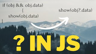 ? in JS || Optional chaining in Javascript || Hindi || 011