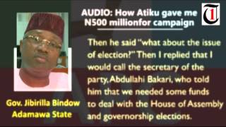 AUDIO: How Atiku gave me N500 million for campaign – Gov. Bindow