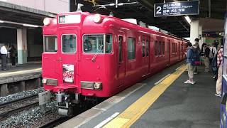 【グランパス系統板】名鉄6000系6028f 回送列車 神宮前駅発車