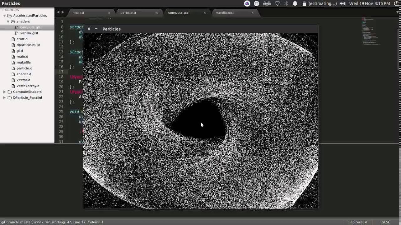Particles And Compute Shaders Youtube