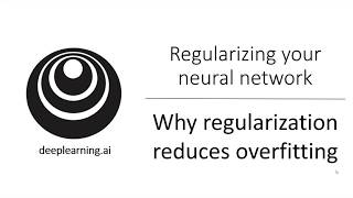 Why Regularization Reduces Overfitting (C2W1L05)