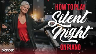 How to Play "Silent Night" ❄️🎹 (Beginner Christmas Piano)