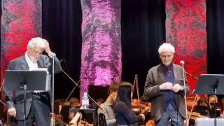 Plácido Domingo: sound check with José Carreras - Tokyo 2023