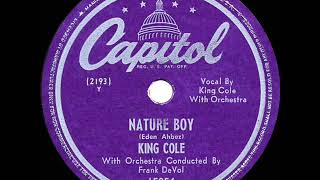 1948 HITS ARCHIVE: Nature Boy - Nat King Cole (his original #1 version)