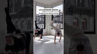 5 IMPRESSIVE floorwork skills to add to your dance routine 🔥 #contemporarydance #acro #floorwork