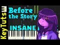 Before the Story from Deltarune - Insane Mode [Piano Tutorial] (Synthesia)