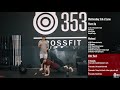 wednesday june 3rd crossfit home workout