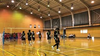 190922　9人制東京都秋クラブ準決勝 全目黒vs三鷹球友会　3set-2