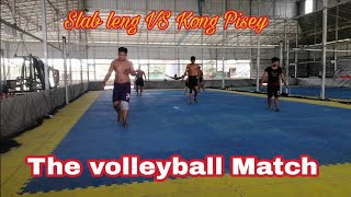 The Great Volleyball match 3ទល់4 Chila Team (3) VS(4) Slab leng Team